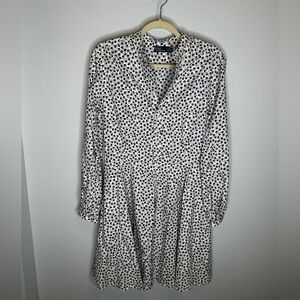 Polo Ralph Lauren blue and white dress women’s size 8 cotton dress